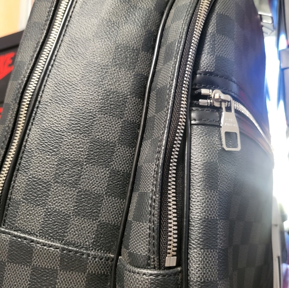 Louis Vuitton Damier Graphite Canvas Michael Backpack Bag - Picture 11 of 12